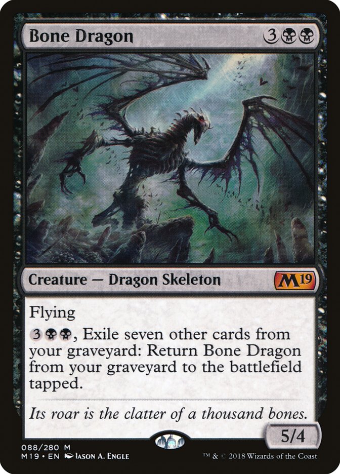 Bone Dragon [Core Set 2019] | Shuffle n Cut Hobbies & Games