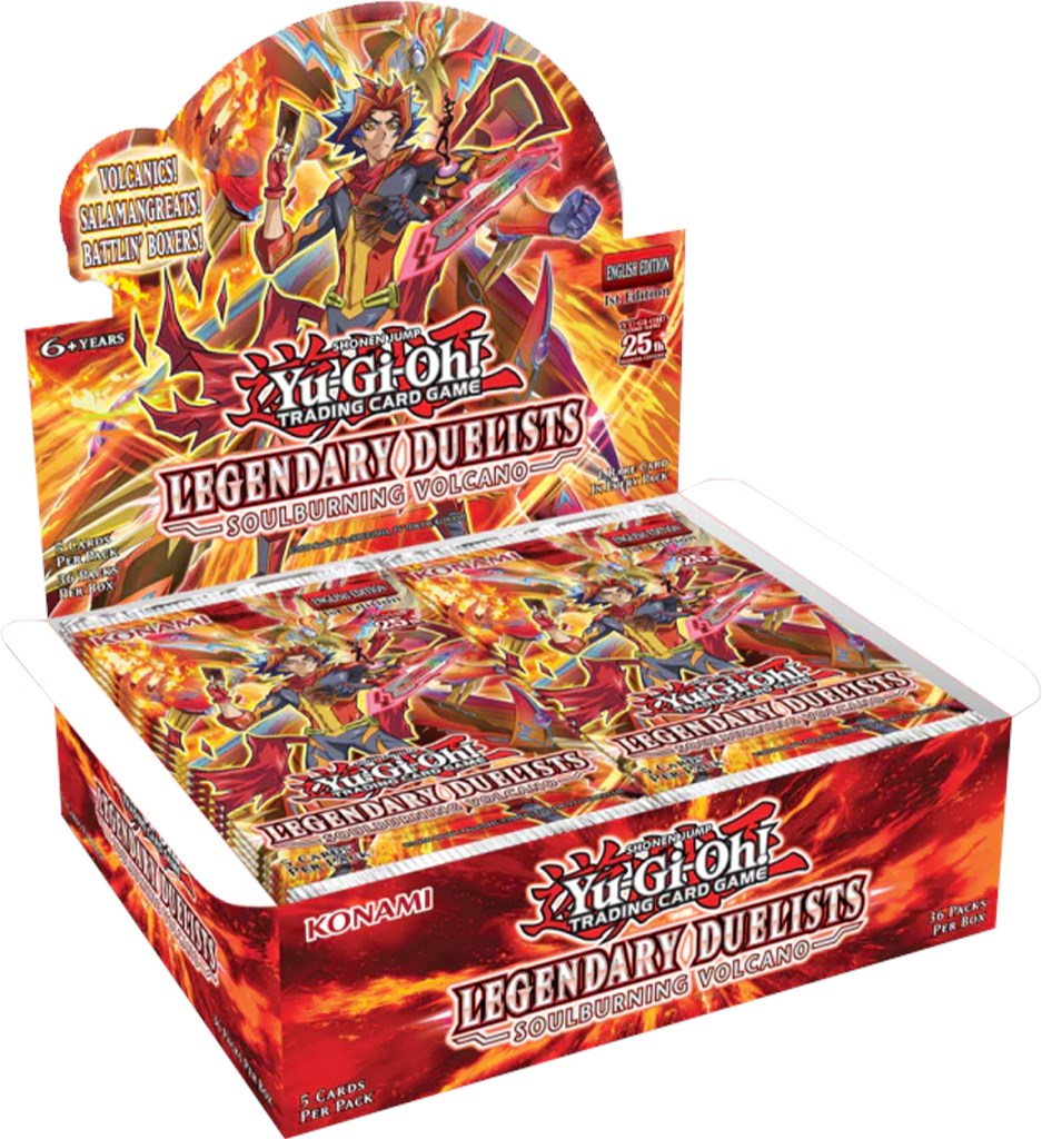 Legendary Duelists: Soulburning Volcano - Booster Box (1st Edition) | Shuffle n Cut Hobbies & Games