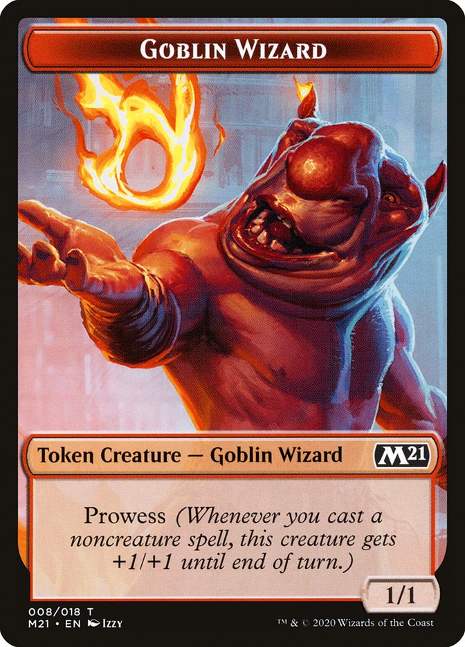 Goblin Wizard Token [Core Set 2021 Tokens] | Shuffle n Cut Hobbies & Games