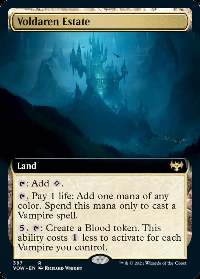 Voldaren Estate (Extended Art) [Innistrad: Crimson Vow] | Shuffle n Cut Hobbies & Games