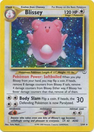 Blissey (2/64) [Neo Revelation Unlimited] | Shuffle n Cut Hobbies & Games