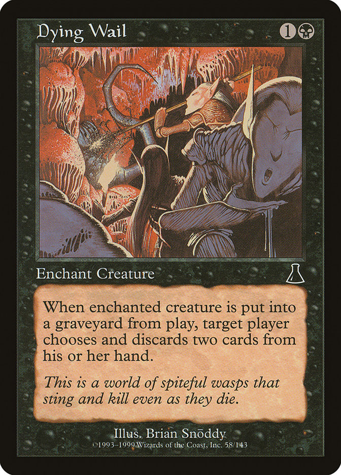 Dying Wail [Urza's Destiny] | Shuffle n Cut Hobbies & Games