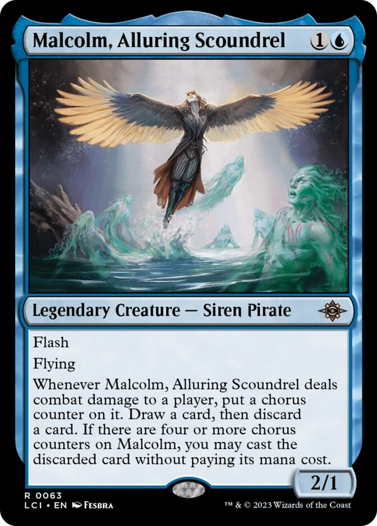 Malcolm, Alluring Scoundrel [The Lost Caverns of Ixalan] | Shuffle n Cut Hobbies & Games