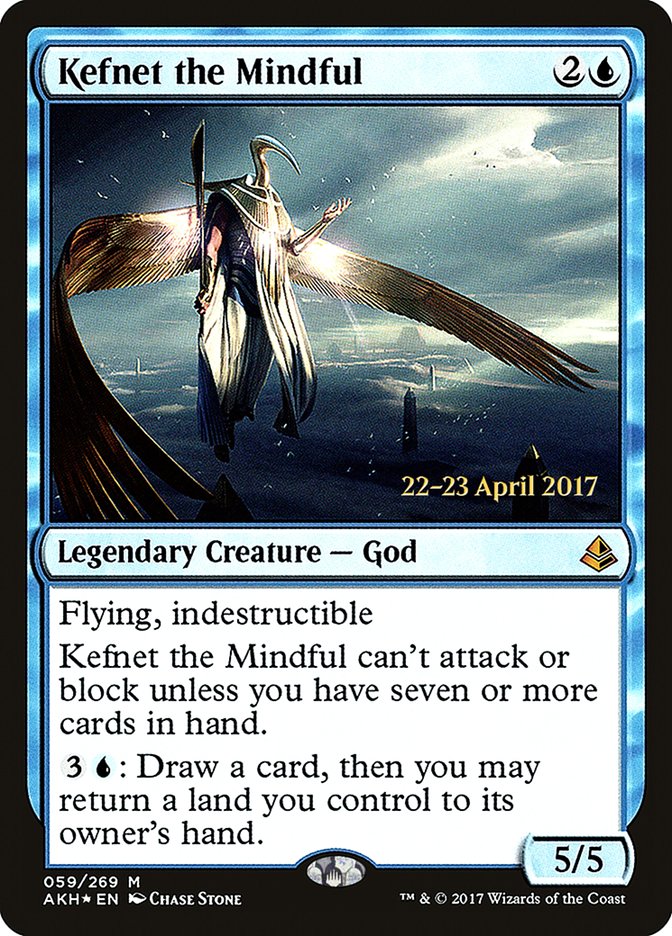 Kefnet the Mindful [Amonkhet Prerelease Promos] | Shuffle n Cut Hobbies & Games