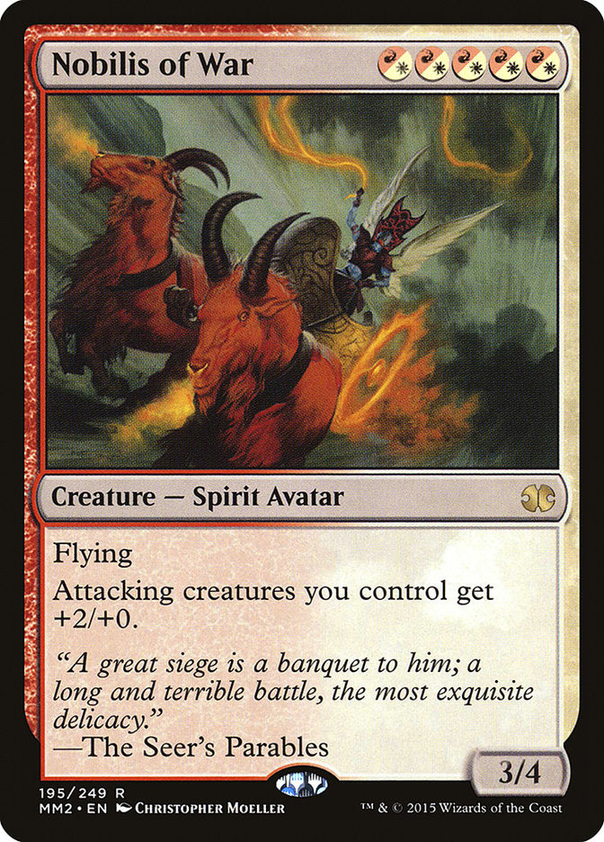 Nobilis of War [Modern Masters 2015] | Shuffle n Cut Hobbies & Games