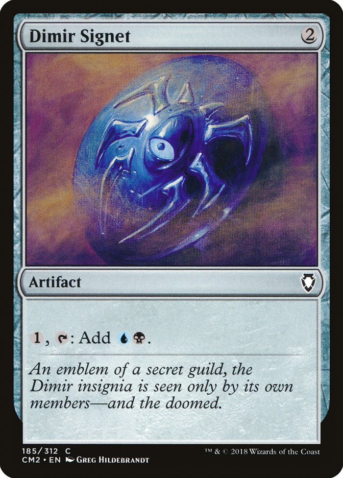 Dimir Signet [Commander Anthology Volume II] | Shuffle n Cut Hobbies & Games