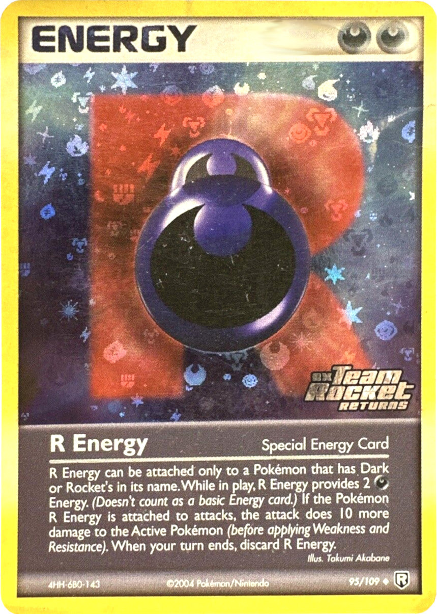 R Energy (95/109) (Stamped) [EX: Team Rocket Returns] | Shuffle n Cut Hobbies & Games