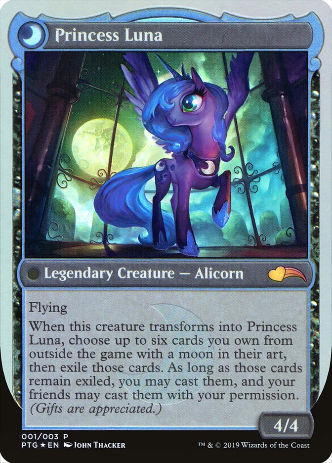 Nightmare Moon // Princess Luna [Ponies: The Galloping] | Shuffle n Cut Hobbies & Games