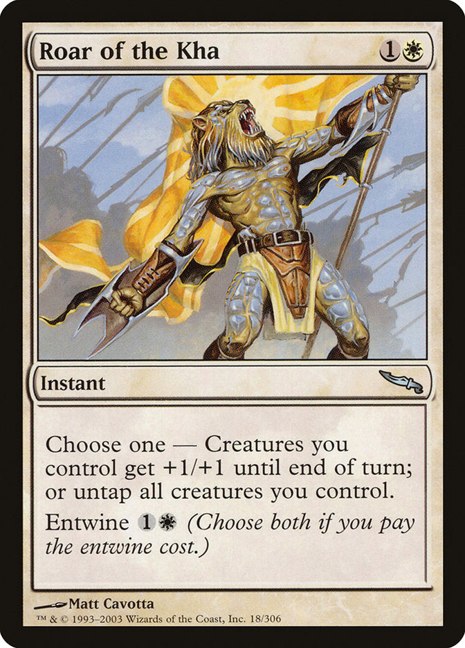 Roar of the Kha [Mirrodin] | Shuffle n Cut Hobbies & Games