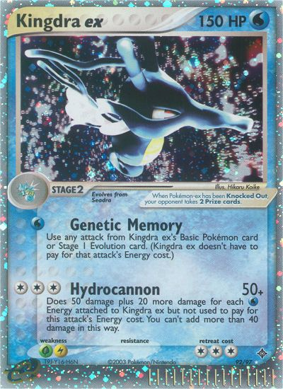 Kingdra ex (92/97) [EX: Dragon] | Shuffle n Cut Hobbies & Games