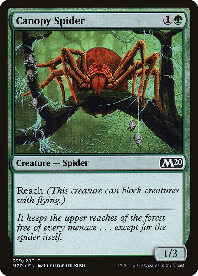 Canopy Spider [Core Set 2020] | Shuffle n Cut Hobbies & Games