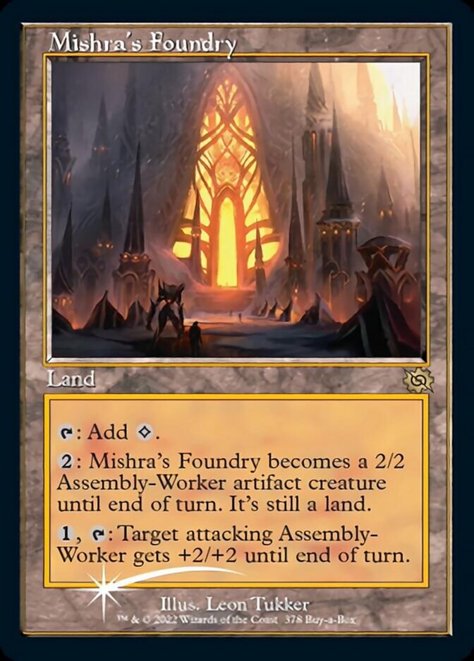 Mishra's Foundry (Retro) (Buy-a-Box) [The Brothers' War] | Shuffle n Cut Hobbies & Games