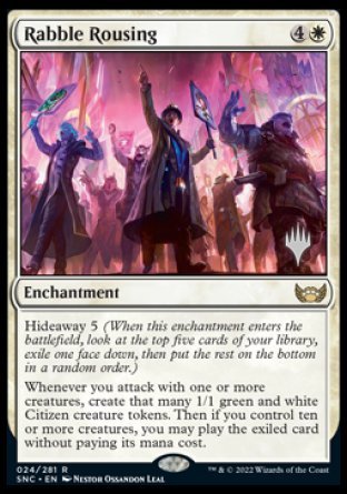 Rabble Rousing (Promo Pack) [Streets of New Capenna Promos] | Shuffle n Cut Hobbies & Games