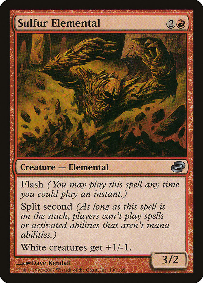 Sulfur Elemental [Planar Chaos] | Shuffle n Cut Hobbies & Games