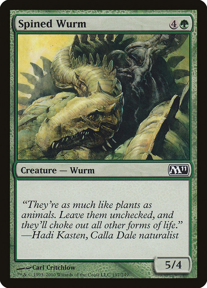 Spined Wurm [Magic 2011] | Shuffle n Cut Hobbies & Games