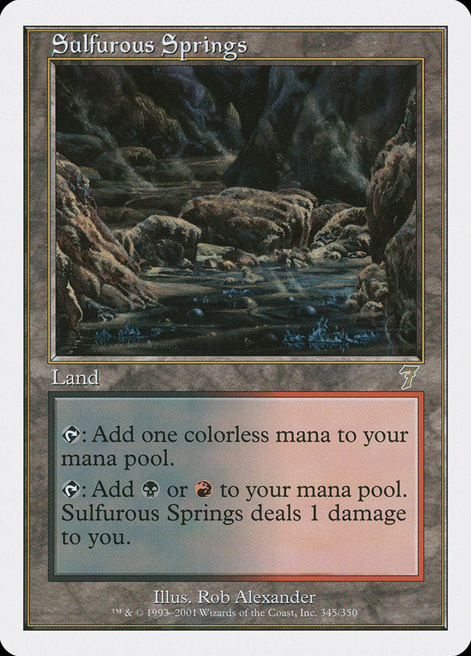 Sulfurous Springs [Seventh Edition] | Shuffle n Cut Hobbies & Games