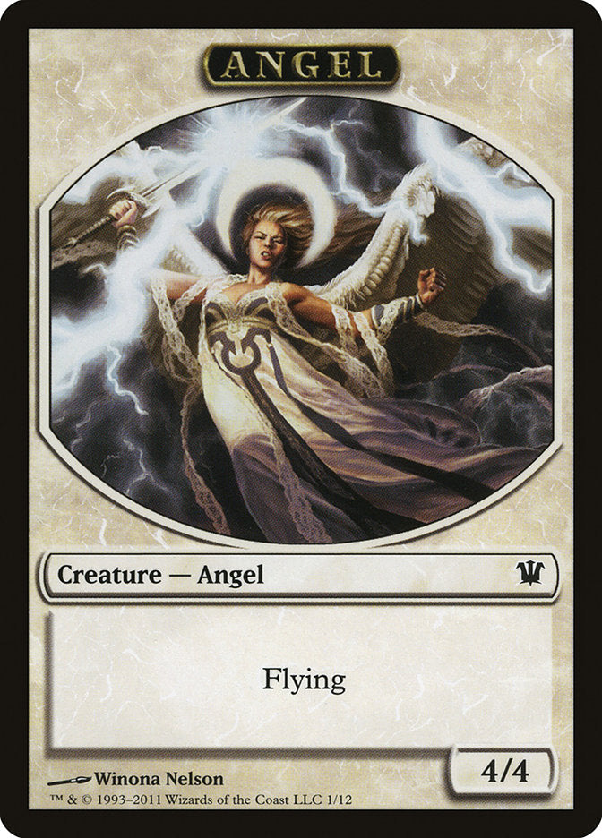 Angel Token [Innistrad Tokens] | Shuffle n Cut Hobbies & Games