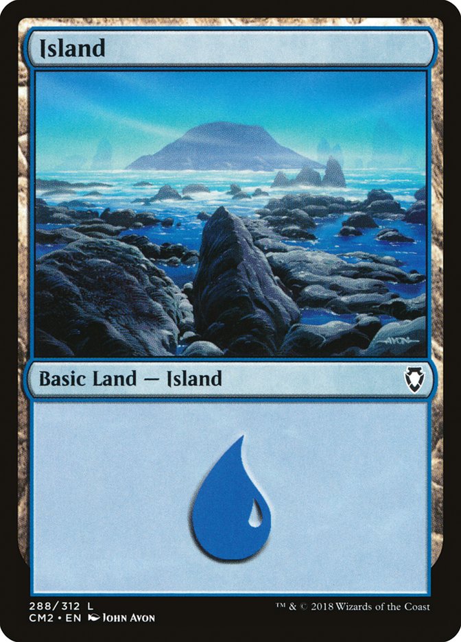 Island (288) [Commander Anthology Volume II] | Shuffle n Cut Hobbies & Games