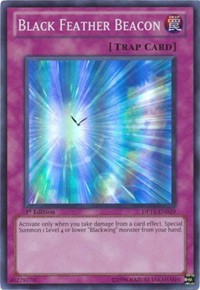 Black Feather Beacon [DP11-EN029] Super Rare | Shuffle n Cut Hobbies & Games