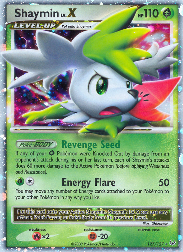Shaymin LV.X (127/127) [Platinum: Base Set] | Shuffle n Cut Hobbies & Games