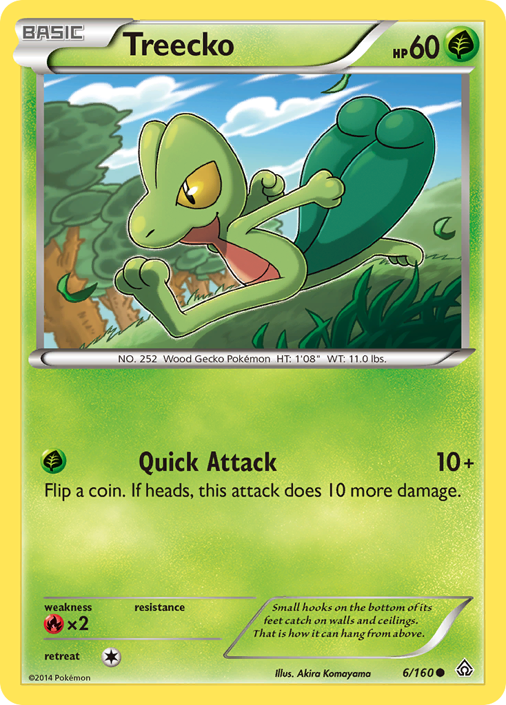 Treecko (6/160) [XY: Primal Clash] | Shuffle n Cut Hobbies & Games