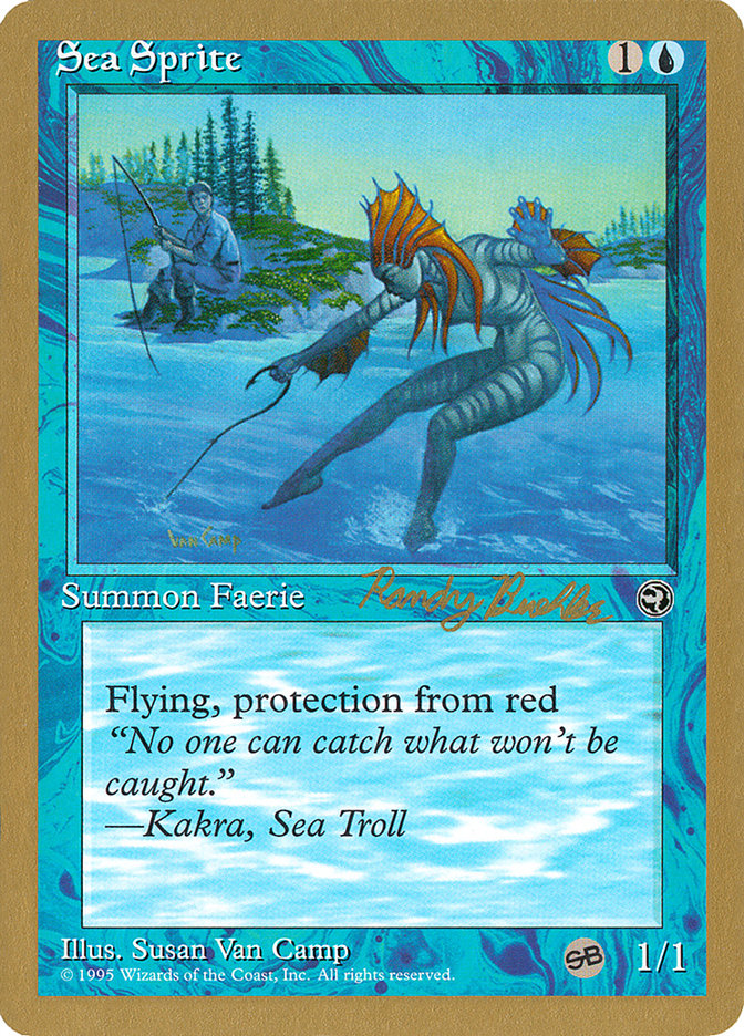 Sea Sprite (Randy Buehler) (SB) [World Championship Decks 1998] | Shuffle n Cut Hobbies & Games