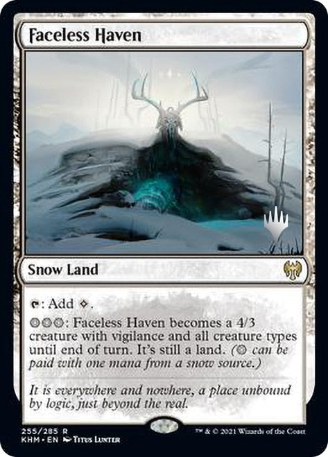 Faceless Haven (Promo Pack) [Kaldheim Promos] | Shuffle n Cut Hobbies & Games