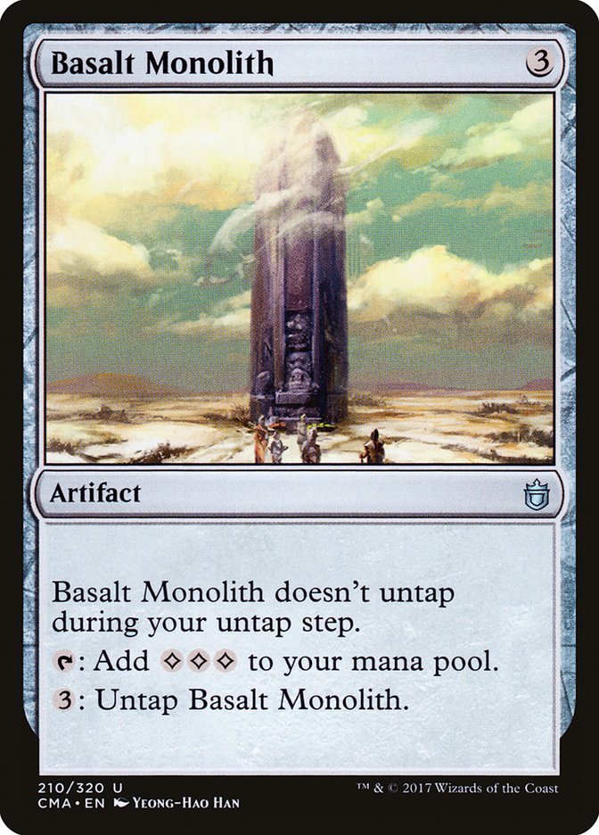 Basalt Monolith [Commander Anthology] | Shuffle n Cut Hobbies & Games