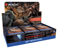 Commander Legends: Battle for Baldur's Gate - Set Booster Case | Shuffle n Cut Hobbies & Games