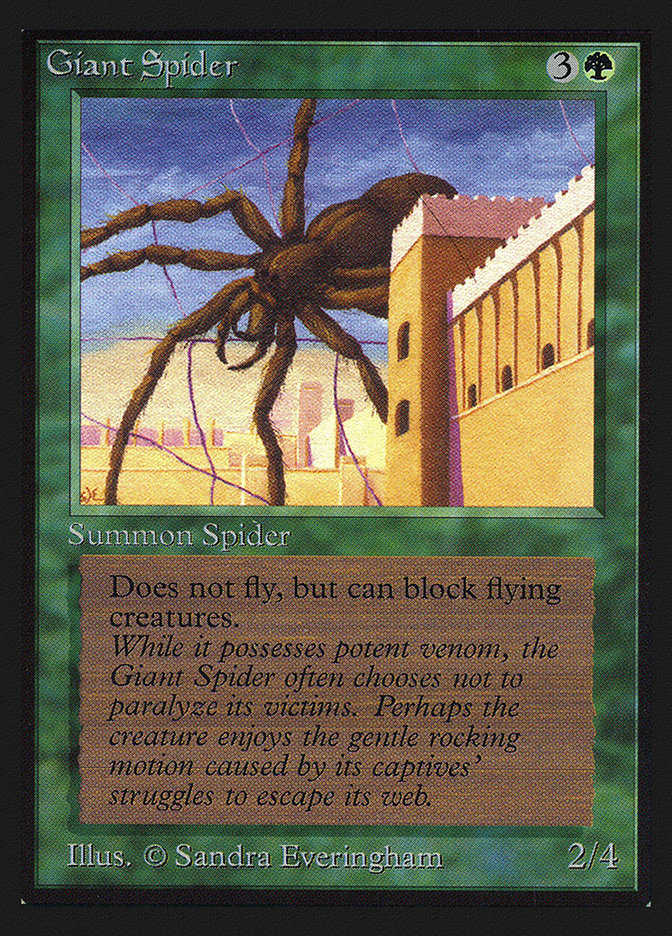 Giant Spider [Collectors' Edition] | Shuffle n Cut Hobbies & Games