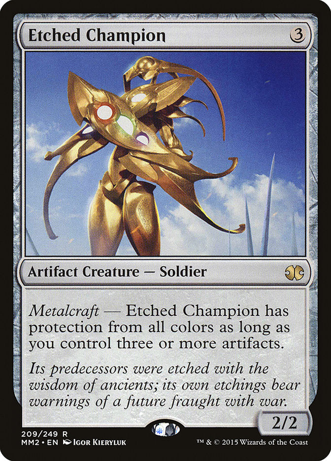 Etched Champion [Modern Masters 2015] | Shuffle n Cut Hobbies & Games