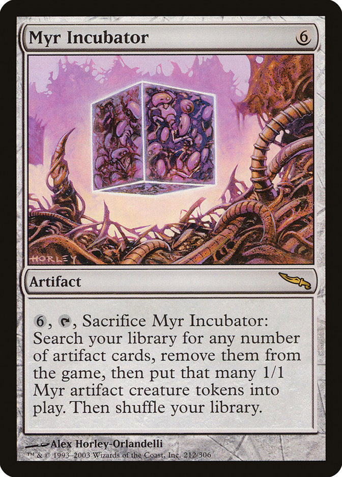 Myr Incubator [Mirrodin] | Shuffle n Cut Hobbies & Games