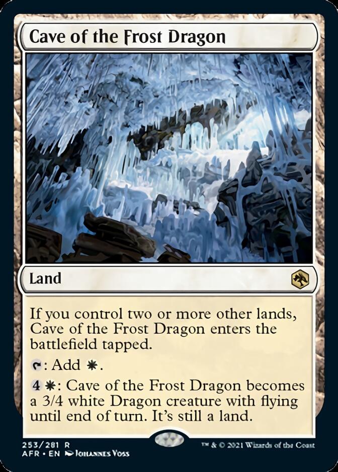 Cave of the Frost Dragon [Dungeons & Dragons: Adventures in the Forgotten Realms] | Shuffle n Cut Hobbies & Games