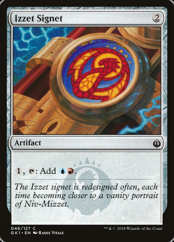 Izzet Signet [Guilds of Ravnica Guild Kit] | Shuffle n Cut Hobbies & Games