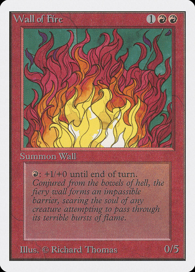 Wall of Fire [Unlimited Edition] | Shuffle n Cut Hobbies & Games