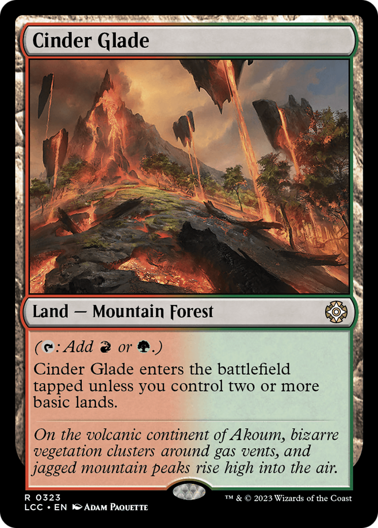 Cinder Glade [The Lost Caverns of Ixalan Commander] | Shuffle n Cut Hobbies & Games