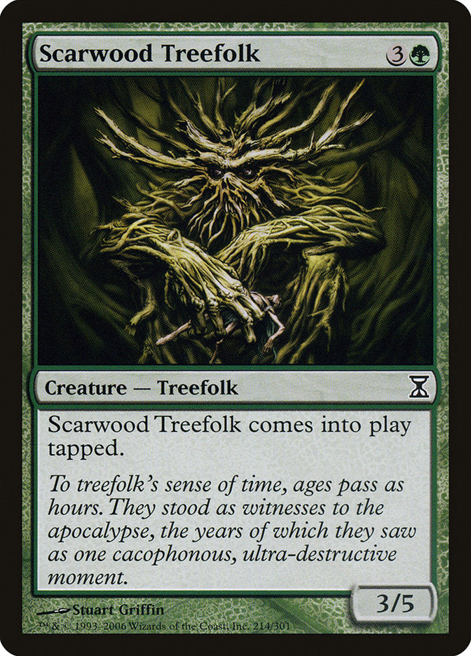 Scarwood Treefolk [Time Spiral] | Shuffle n Cut Hobbies & Games