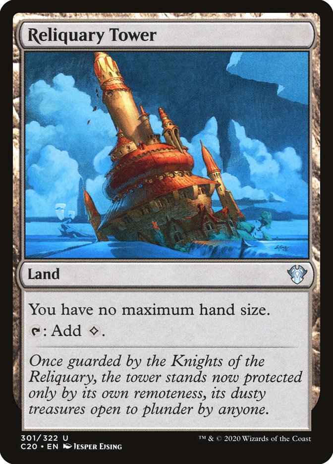 Reliquary Tower [Commander 2020] | Shuffle n Cut Hobbies & Games