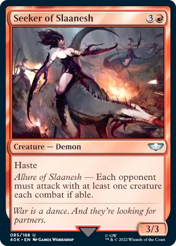 Seeker of Slaanesh (Surge Foil) [Warhammer 40,000] | Shuffle n Cut Hobbies & Games