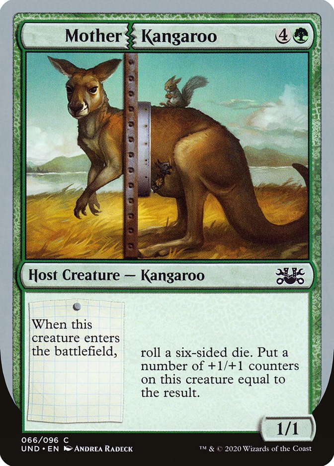 Mother Kangaroo [Unsanctioned] | Shuffle n Cut Hobbies & Games