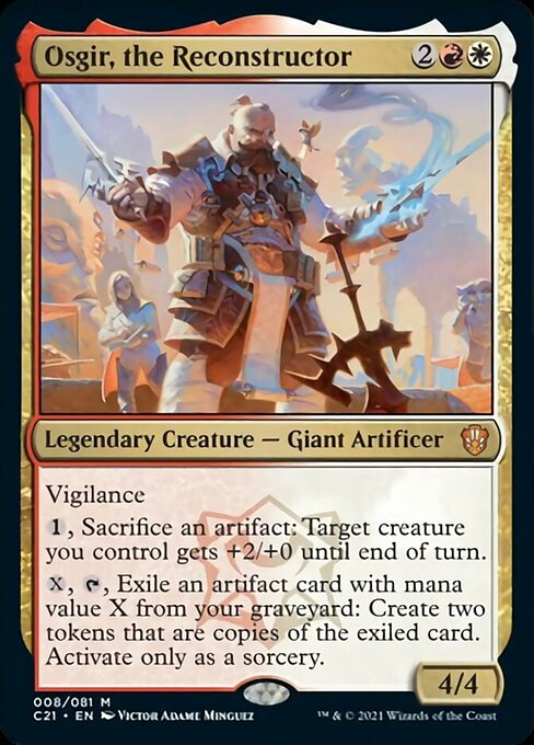 Osgir, the Reconstructor [Commander 2021] | Shuffle n Cut Hobbies & Games