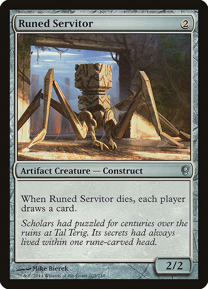 Runed Servitor [Conspiracy] | Shuffle n Cut Hobbies & Games