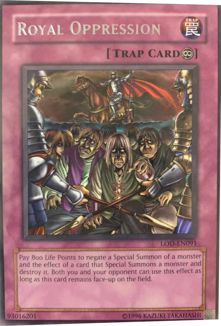 Royal Oppression [LOD-EN091] Rare | Shuffle n Cut Hobbies & Games