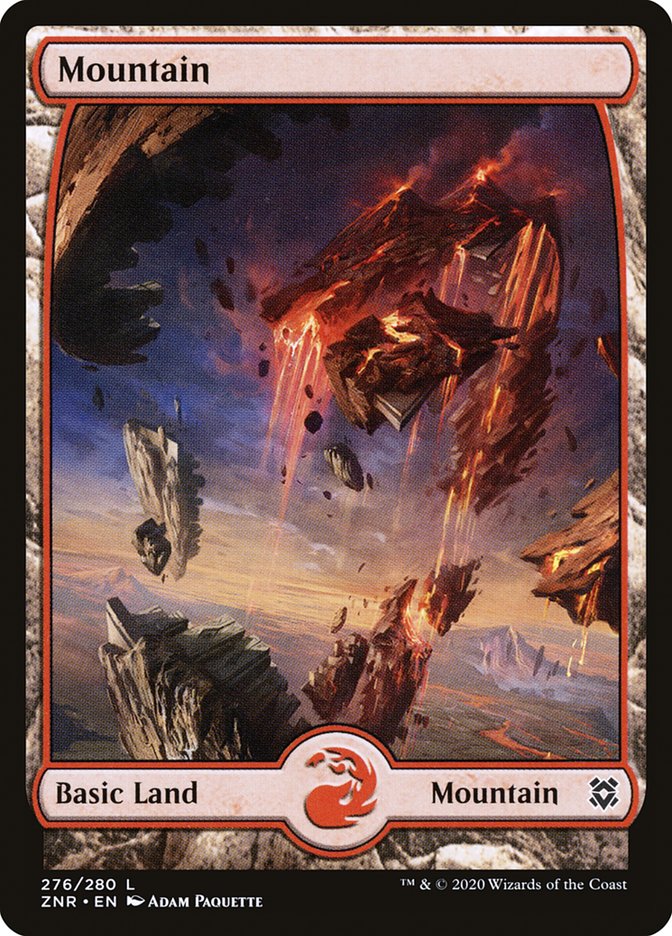 Mountain (276) [Zendikar Rising] | Shuffle n Cut Hobbies & Games