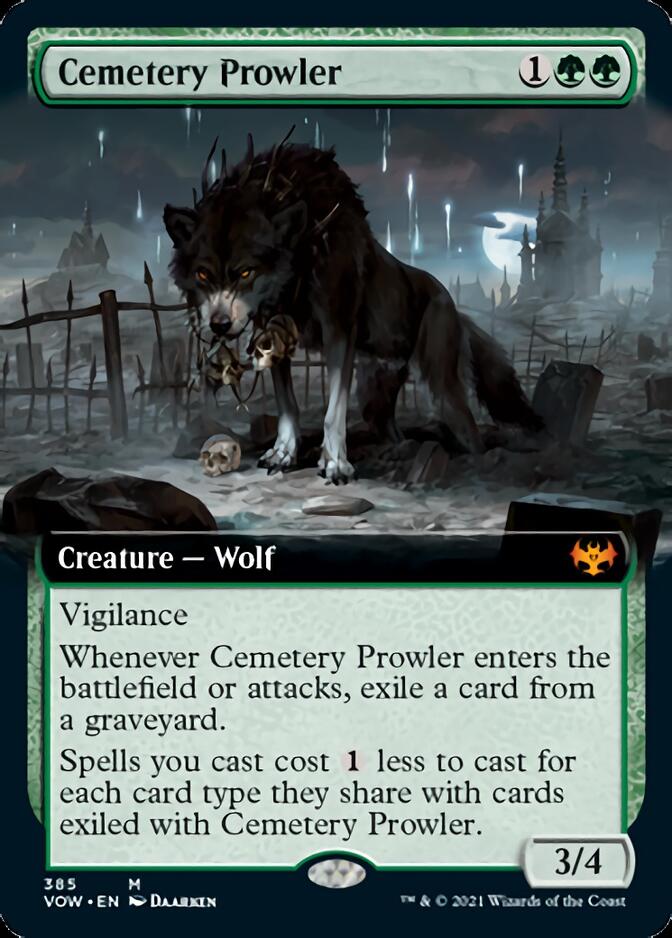 Cemetery Prowler (Extended Art) [Innistrad: Crimson Vow] | Shuffle n Cut Hobbies & Games