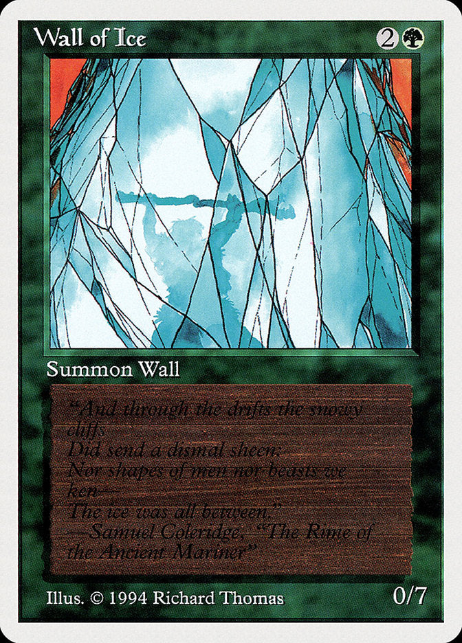 Wall of Ice [Summer Magic / Edgar] | Shuffle n Cut Hobbies & Games