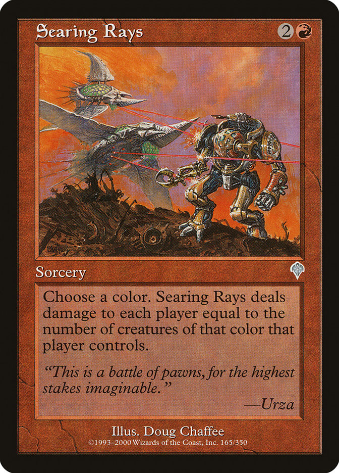 Searing Rays [Invasion] | Shuffle n Cut Hobbies & Games