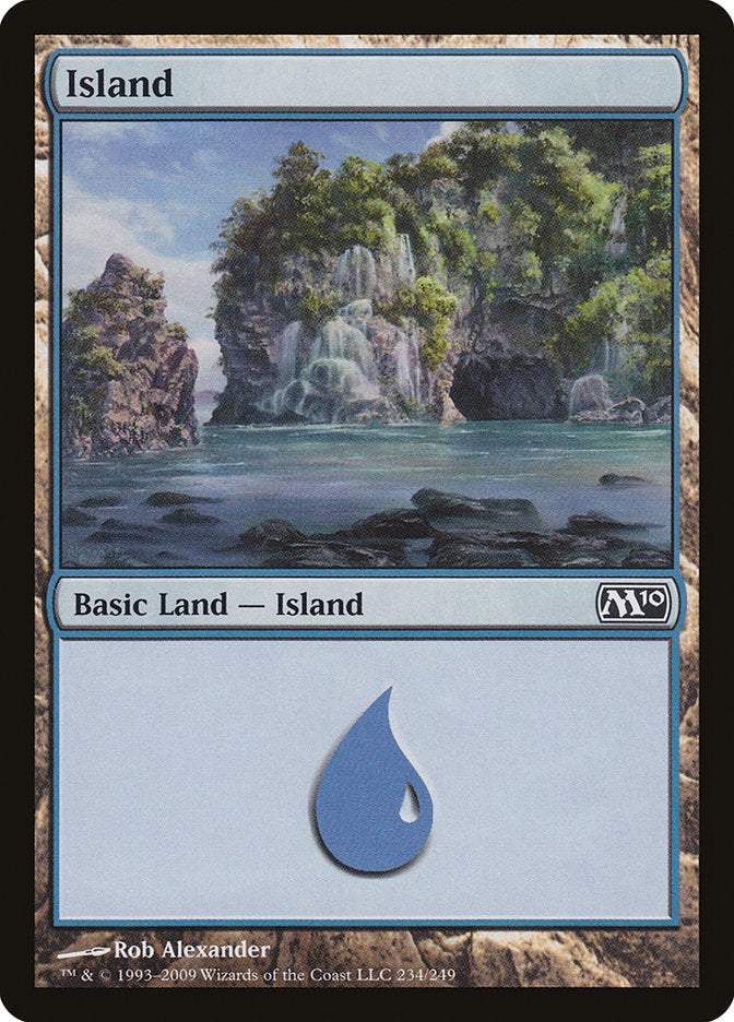 Island (234) [Magic 2010] | Shuffle n Cut Hobbies & Games