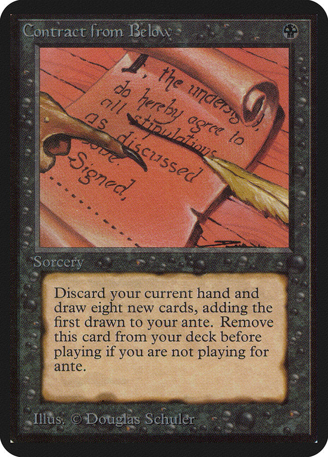 Contract from Below [Alpha Edition] | Shuffle n Cut Hobbies & Games