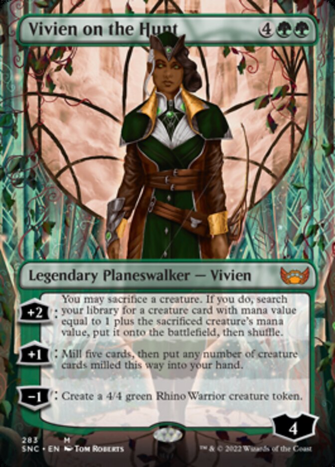 Vivien on the Hunt (Borderless) [Streets of New Capenna] | Shuffle n Cut Hobbies & Games